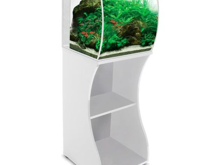 Support pour aquarium équipé Flex 57 L (15 gal US), blanc For Discount