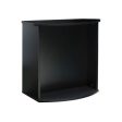 Support pour aquarium équipé Fluval 26 à devant arrondi, noir, 63 x 38 x 66 cm (24,75 x 15 x 26 po) Cheap