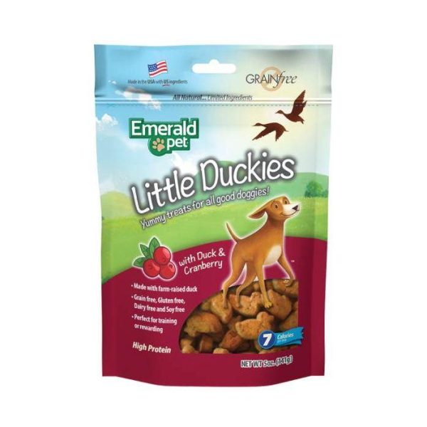 Biscuits santé Little Duckies Canard et canneberge, pour chien, Emerald Pet Online Hot Sale