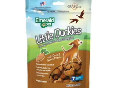 Biscuits santé Little Duckies Canard et patate douce, pour chien, Emerald Pet Online now