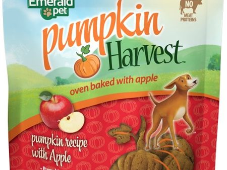 Biscuits pour chien tendre Pumpkin Harvest pomme et citrouille, Emerald Pet Discount