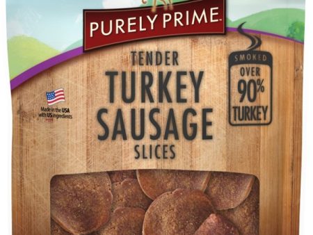 Tranches de saucisses moelleuses pour chien, Dinde carotte et quinoa, Purely Prime, Emerald Pet For Sale