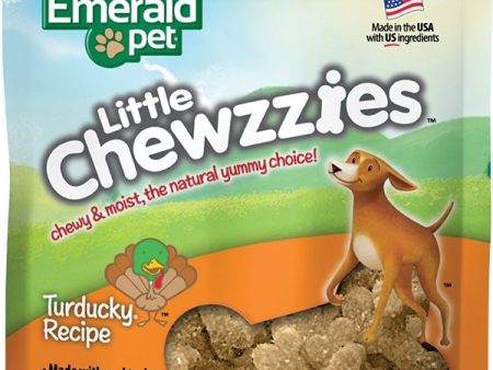 Biscuits tendre Little Chewzzies Dinde et canard, pour chien, Emerald Pet Sale