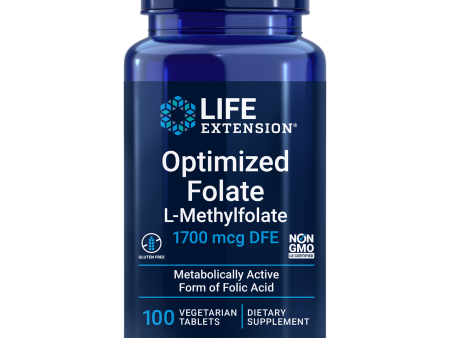 Optimized Folate 1700 mcg 100 tabs Online Sale