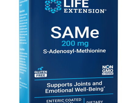 SAMe (S-Adenosyl-Methionine) 200mg 30 ct Discount