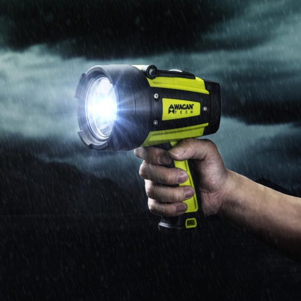 Wagan Tech Wireless and Waterproof LED Flashlight. With a powerful 1 000-lumen light beam, this flashlight offers exceptional visibility in any situation.-474888 Discount