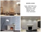 Mega Luxe Paintable 3D Texture PVC Wall Panels (19.7 x 19.7In.) - Decorative, waterproof, flame resistant, sturdy, interior decoration to add both aesthetics and functionality to your home and offices - D088 Online Hot Sale