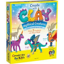 GTBW  Creativity For Kids Create With Clay Mythical Creatures: Working with clay is a great sensory activity, helping to build fine motor skills, creativity and imagination - 6229 For Discount