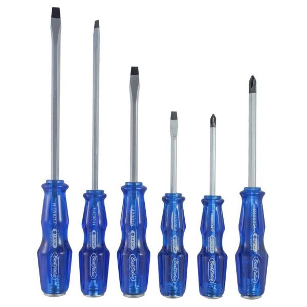 Best Value 6 Piece Go Thru Striking Professional Screwdriver Set - BV-H4200103 Cheap