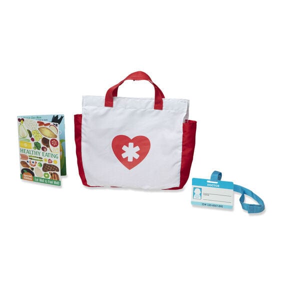 MELISSA & DOUG  Get Well Doctor: Kids three and older can pretend to check temperature, heartbeat, blood pressure, eyesight, hearing, and more - M&D-8569 Online Sale