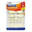 Multipurpose Nail- In- hooks Assocated Size 14 Pieces in pack, Ideal for hanging Pictures and Decorations - HY0052 Online now