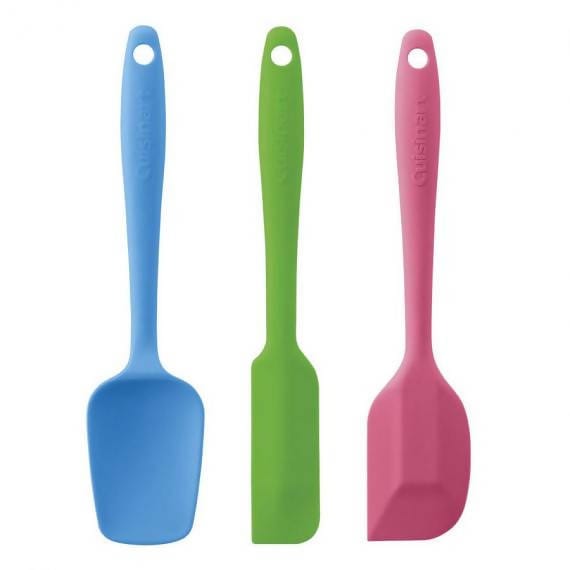 Cuisinart Set of 3 Mini Silicone Spatulas - CU-00-S3MSJ For Discount