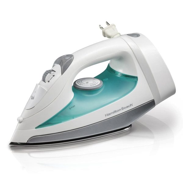 Hamilton Beach Steam Iron with Retractable Cord.In everyday life, presenting yourself with impeccable garments is essential, and with the Hamilton Beach Steam Iron, this becomes a simple and pleasurable task.-102546 Online Hot Sale