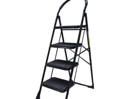 Black 4 Step Ladder - 20011743 Supply