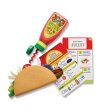 MELISSA & DOUG  Fill & Fold Taco & Tortilla Set: Create pretend play tacos, burritos, fajitas, and more - M&D-9370 Supply