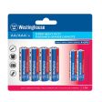 WESTINGHOUSE SUPER HEAVY DUTY AA 4PK W BONUS 2XAAA FREE - 4R6P2R03PBP Hot on Sale