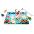 MELISSA & DOUG  Fishing Magnetic Puzzle Game: The ultimate catch-and-release fishing program, this magnetic wooden puzzle game features aquatic animal artwork - 3778 Online Sale