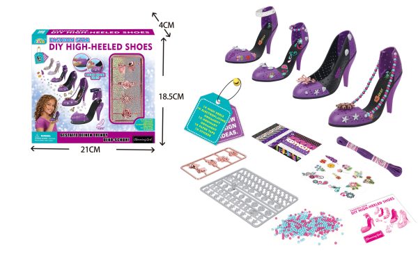 BCD  High Heeled Shoes Set Diy:All day long fun for the little designers - JHP191154 Supply