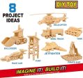 BCD Deluxe Workshop: DIY deluxe workshop is an awesome first project kit for kids (90 piece set) - BCD-8855A Supply