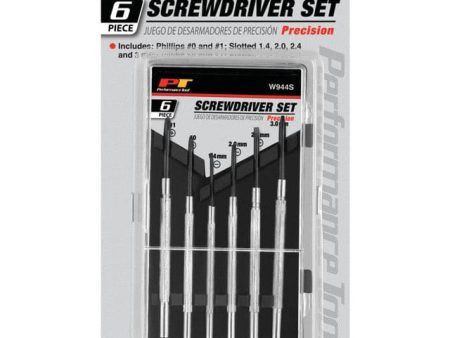 6 piece Precision Screwdriver Set - Performance Tool-W944S Online Hot Sale