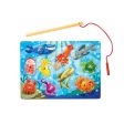 MELISSA & DOUG  Fishing Magnetic Puzzle Game: The ultimate catch-and-release fishing program, this magnetic wooden puzzle game features aquatic animal artwork - 3778 Online Sale