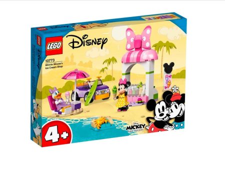 Lego Disney Minnie Mouse s Ice Cream Shop: Features a vehicle and 3 other builds to support kids’ passion for Disney characters, vehicles and fun, everyday adventures - 10773 For Sale