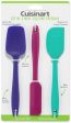 Cuisinart Set of 3 Mini Silicone Spatulas - CU-00-S3MSJ For Discount