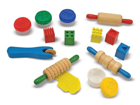 Melissa & Doug Shape, Model, and Mold Clay Activity Set - Arts And Crafts For Kids Ages 3+ - 165 on Sale