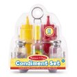 MELISSA & DOUG Condiments Set: Promotes pretend play, fine motor skills, and imaginative thinking - M&D-9358 Online