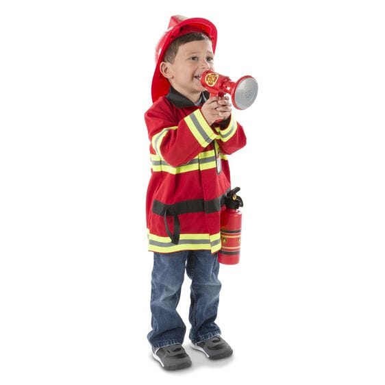 MELISSA & DOUG Role Play Set Fire Chief: Here is everything an aspiring firefighter needs in an emergency - M&D-4834 Cheap