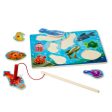 MELISSA & DOUG  Fishing Magnetic Puzzle Game: The ultimate catch-and-release fishing program, this magnetic wooden puzzle game features aquatic animal artwork - 3778 Online Sale