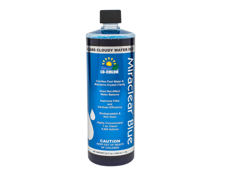 GTBW Pool Cleaner Miraclear: This easy-to-use formula carries the microscopic particles that cause cloudy water to the filter for removal - CHEMICAL-01 Online now