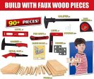 BCD Deluxe Workshop: DIY deluxe workshop is an awesome first project kit for kids (90 piece set) - BCD-8855A Supply