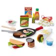 MELISSA & DOUG  Fill & Fold Taco & Tortilla Set: Create pretend play tacos, burritos, fajitas, and more - M&D-9370 Supply