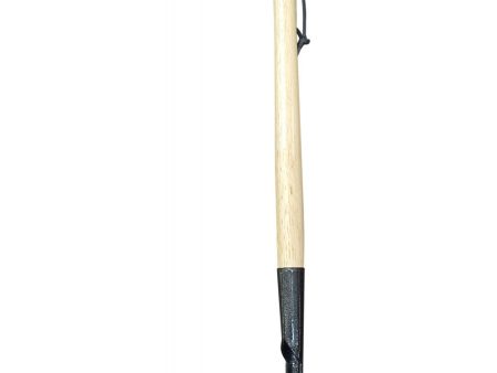 GREEN LAWN FLAT HOE WITH WOODEN HANDLE, ideally for daily gardening work such as weeding, loosen the soil, planting vegetables  - 64506 on Sale