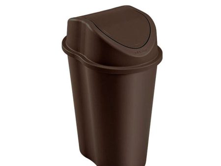 Rimax 6.6 Gal Swing Lid Trash Bin - 20014852 Online now