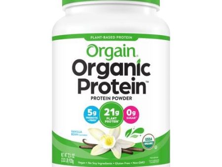 Orgain Plant Based Protein Powder 2.02 lb   920 g This organic plant-based protein powder serves up 21g of vegan protein and only 150 calories in every serving. Fuel your body with clean-426638 Fashion